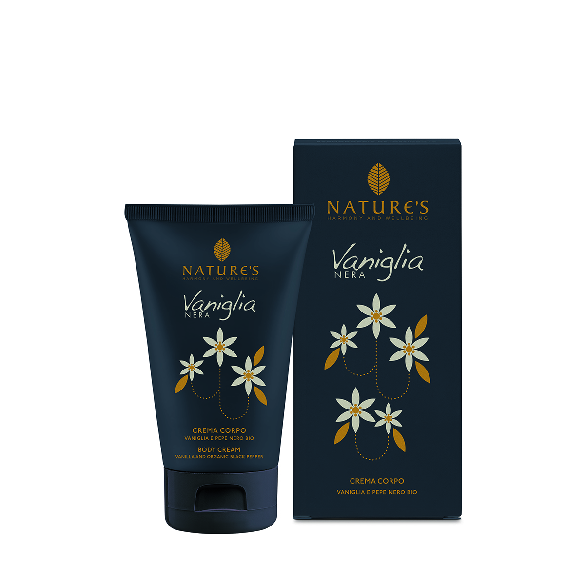 Vaniglia Nera Crema Corpo Nature's